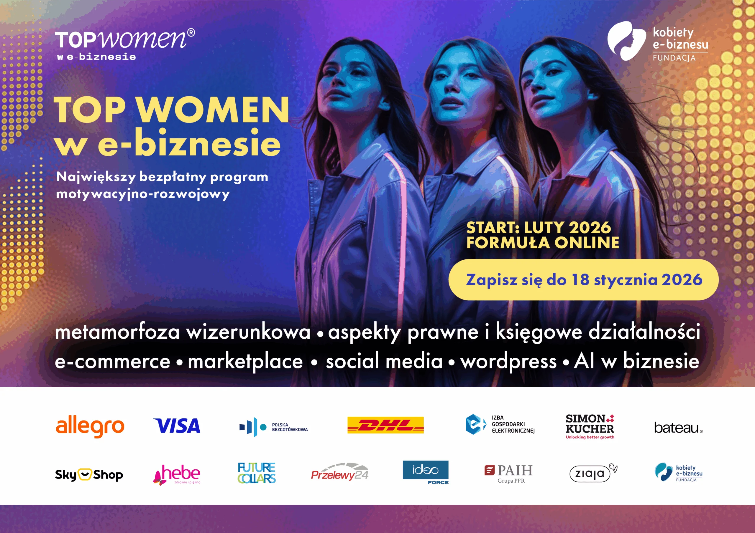 Start zapisów do szóstej edycji TOP Women w e-biznesie